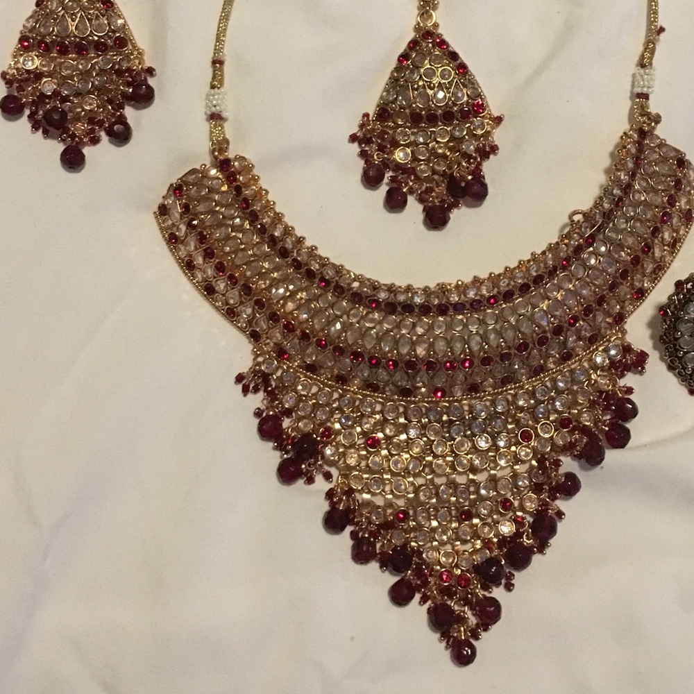 3 Piece Indian Bridal Set